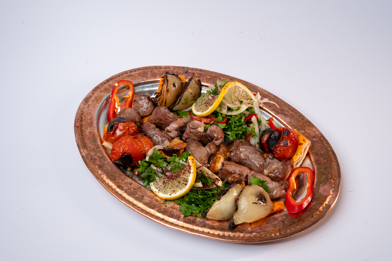 وجبة شقف غنم مشوي