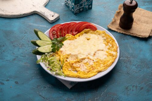 بيض مع قشقوان