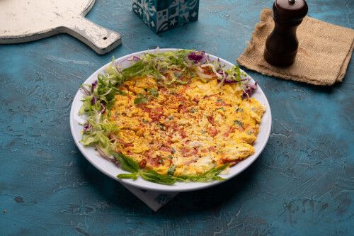 بيض مع طماطم