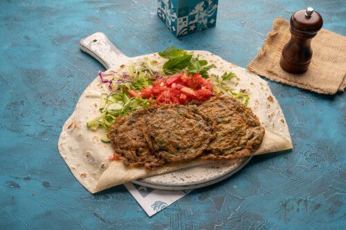 سندويشة عجة خبزة صاج