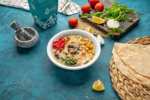 فول بلبن (بطحينة)