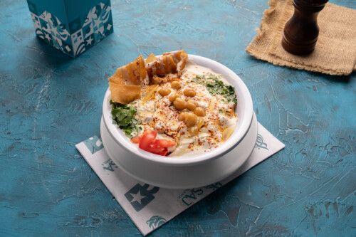 فتة بزيت زيتون