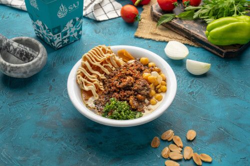 فتة باللحمة