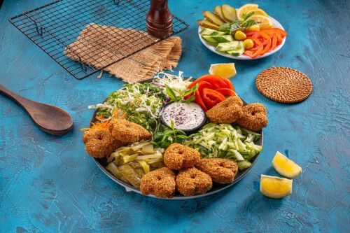 وجبة فلافل عربي فرط